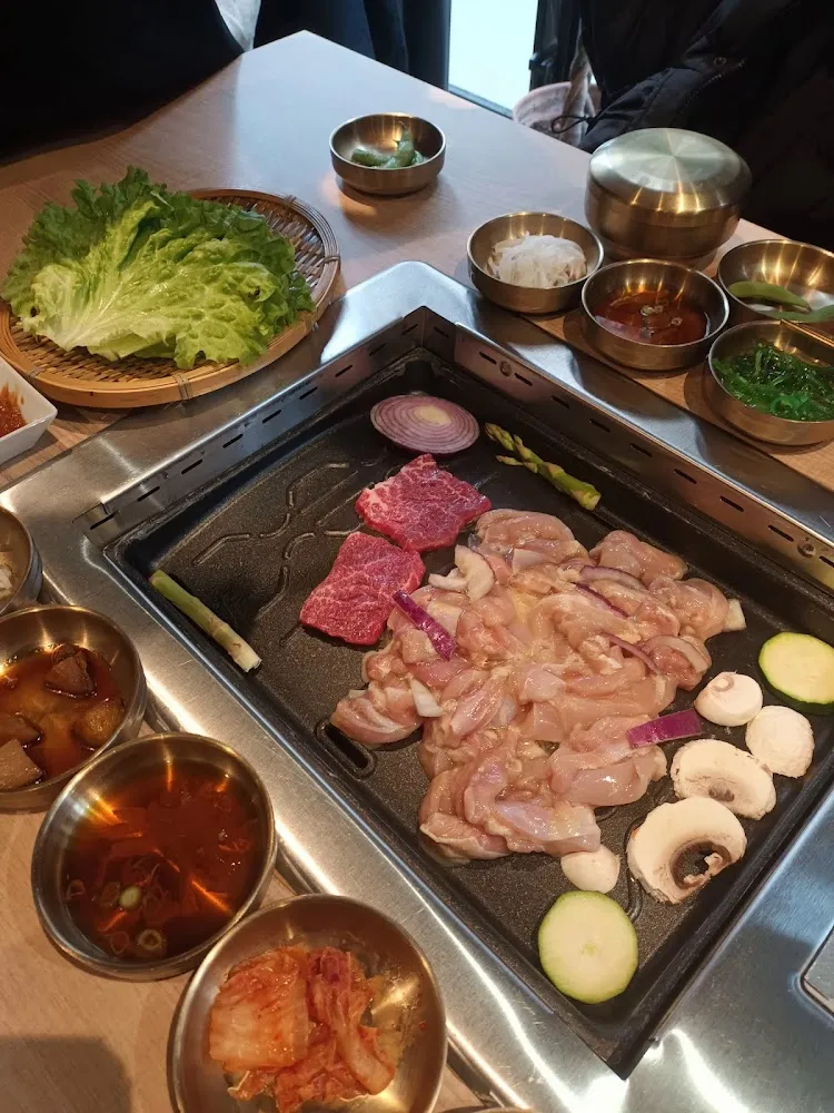 BBQ Coréen Poulet Mariné